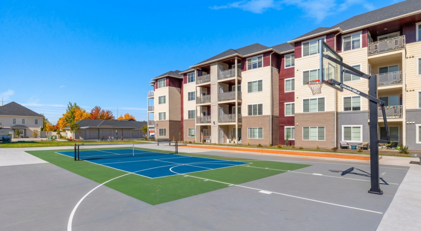 Interactive Basketball & Pickleball Courts 